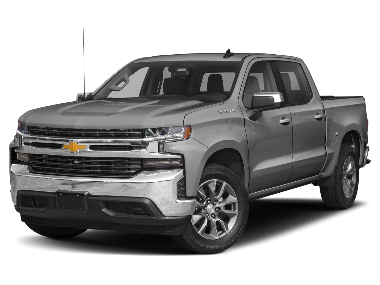 2021 Chevrolet Silverado 1500 — rear three-quarter view