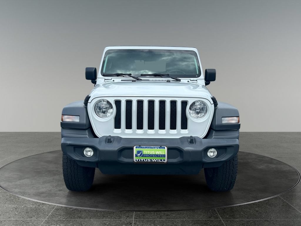 2018 Jeep Wrangler — side profile view