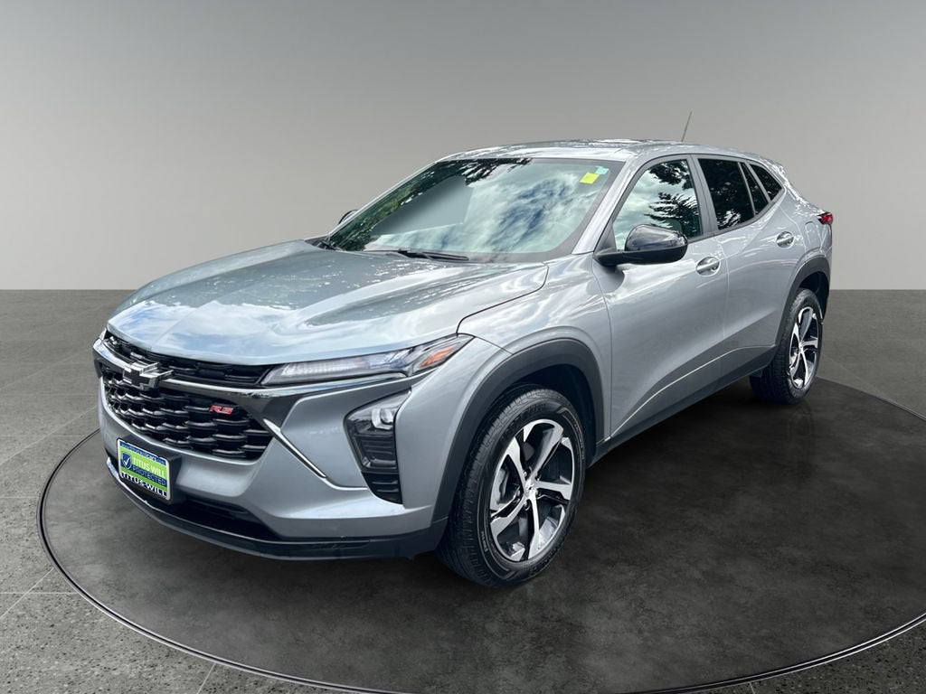 2025 Chevrolet Trax — rear three-quarter view