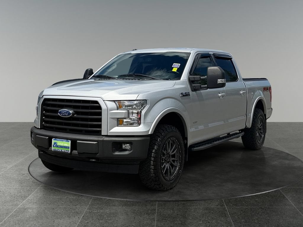 2017 Ford F-150 — rear three-quarter view