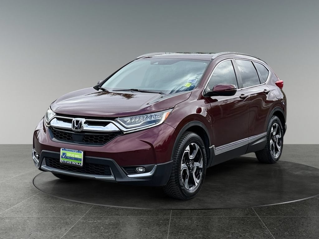 2018 Honda CR-V — rear three-quarter view
