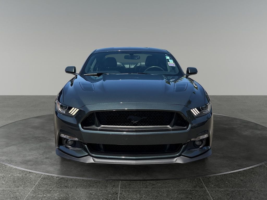 2015 Ford Mustang — side profile view
