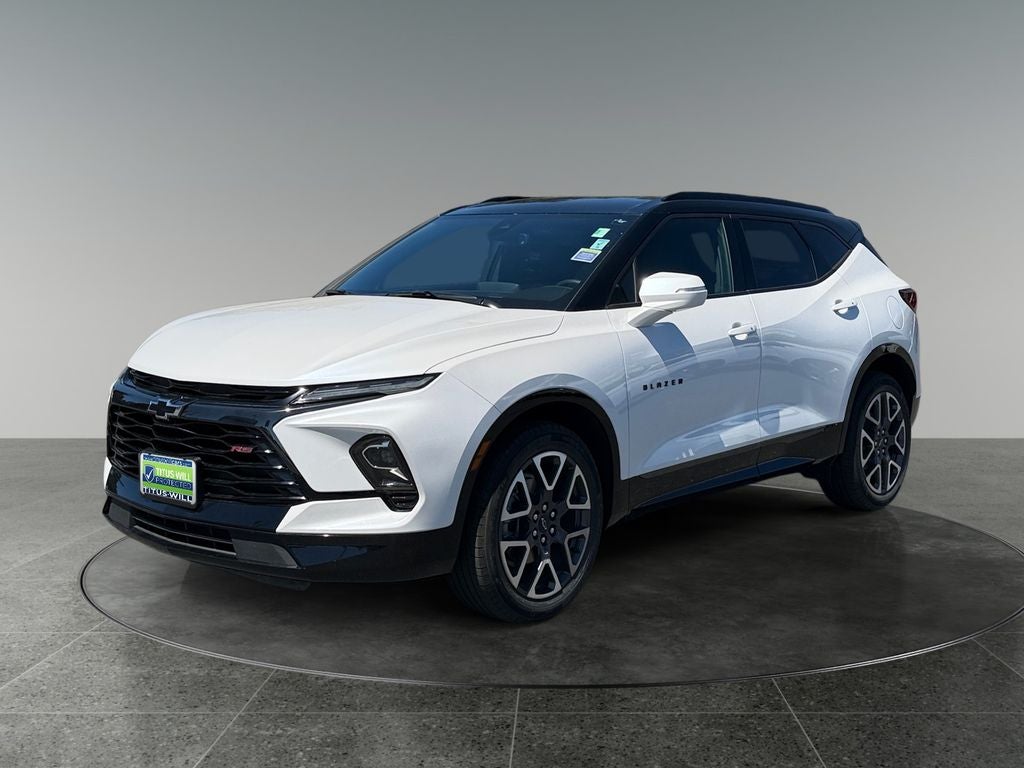 2023 Chevrolet Blazer — rear three-quarter view