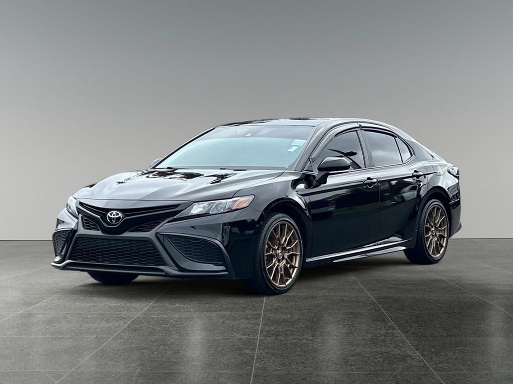 2023 Toyota Camry — rear three-quarter view