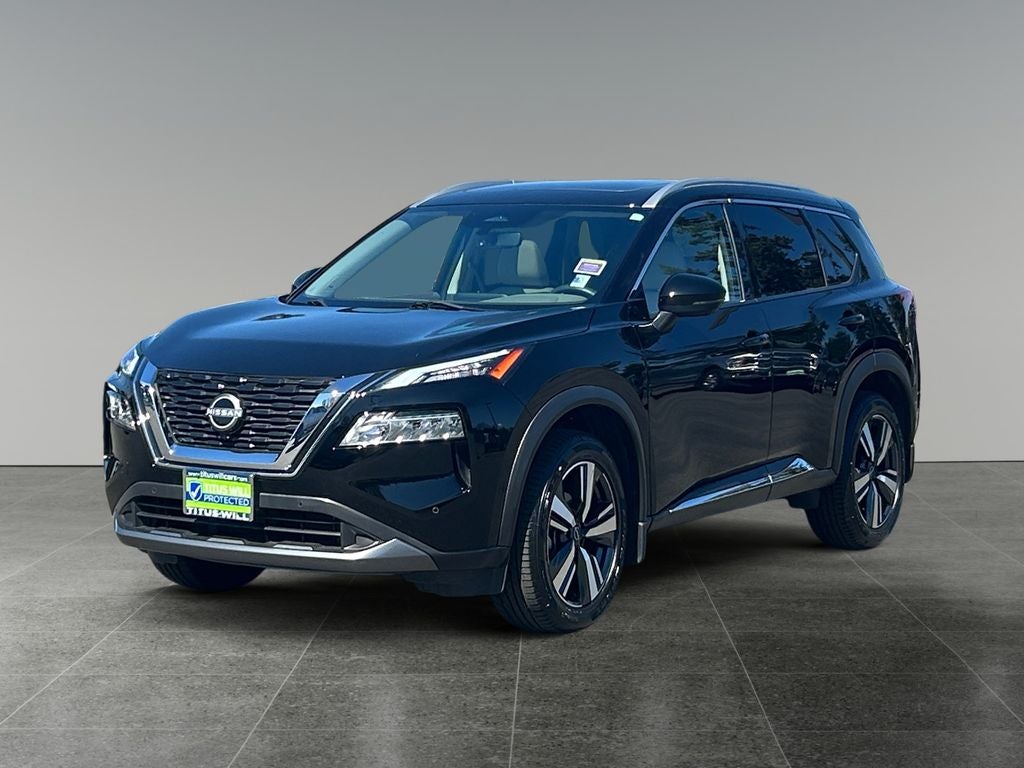 2023 Nissan Rogue — rear three-quarter view