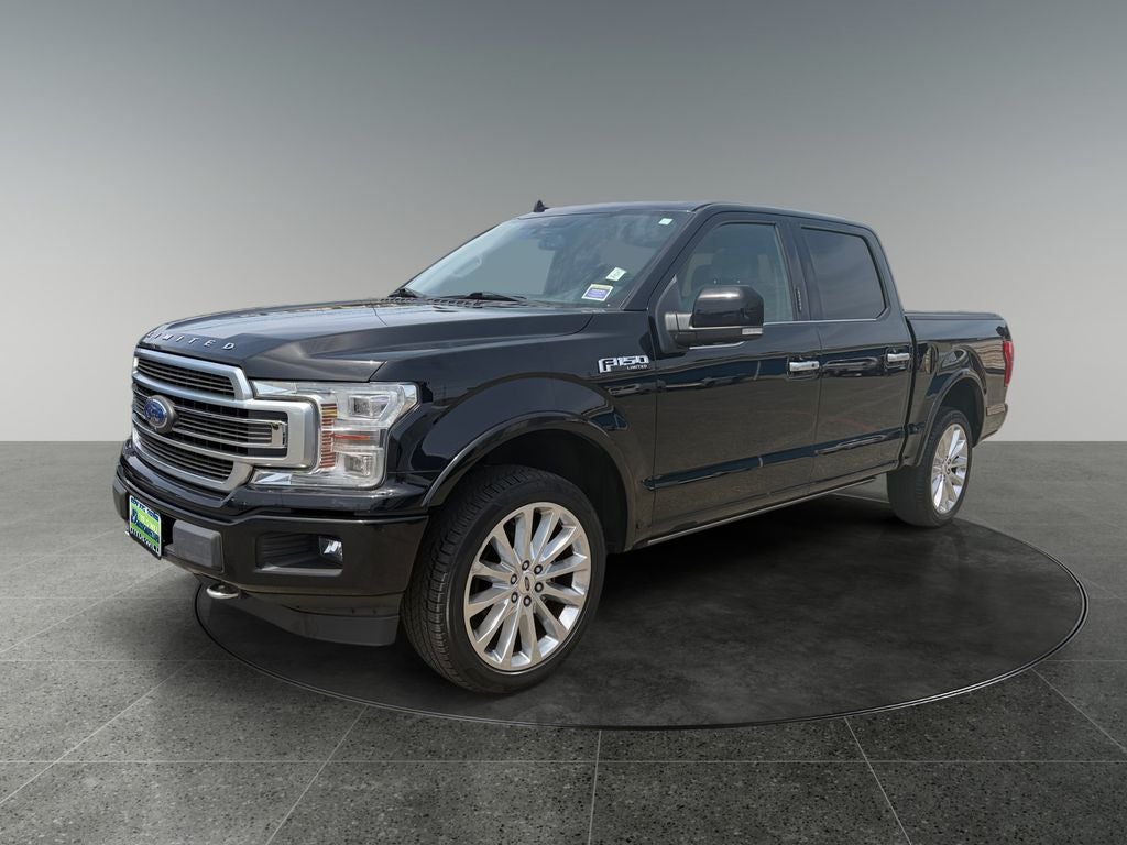 2018 Ford F-150 — rear three-quarter view