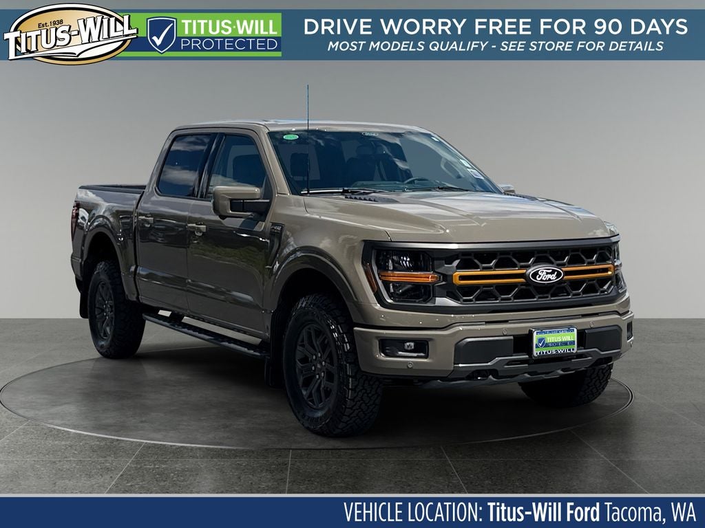 2026 Ford F-150 Tremor in Gray — front three-quarter view