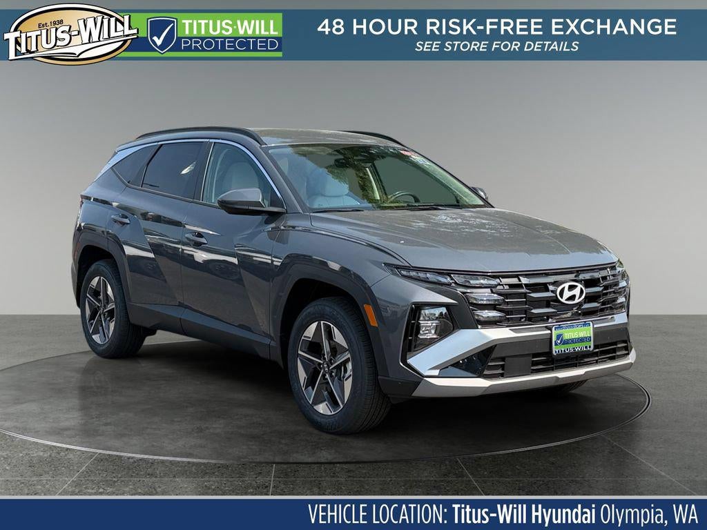 2026 Hyundai TUCSON SEL AWD in Ecotronic Gray — front three-quarter view