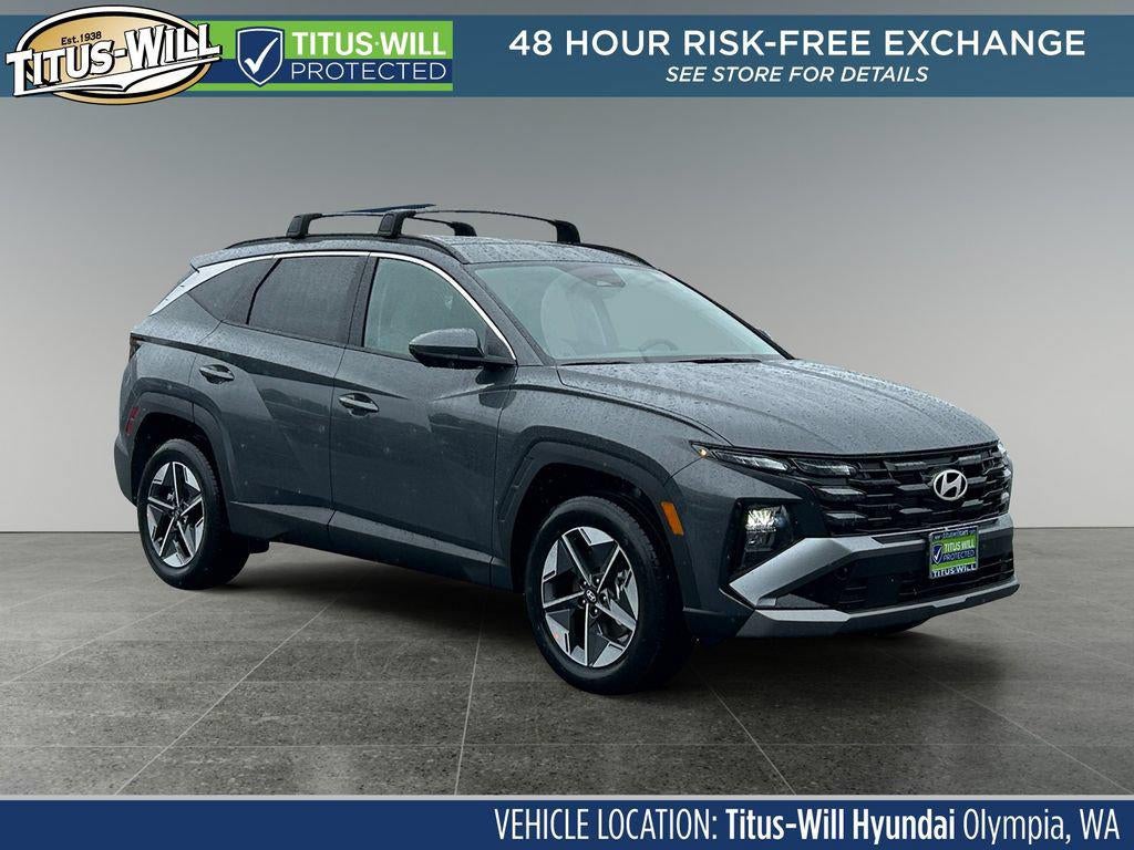 2026 Hyundai TUCSON SEL AWD in Ecotronic Gray — front three-quarter view