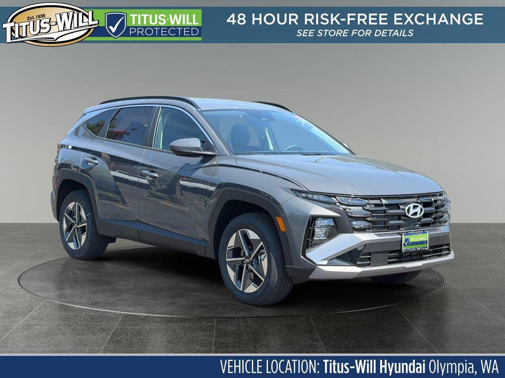 2026 Hyundai TUCSON SEL AWD in Ecotronic Gray — front three-quarter view