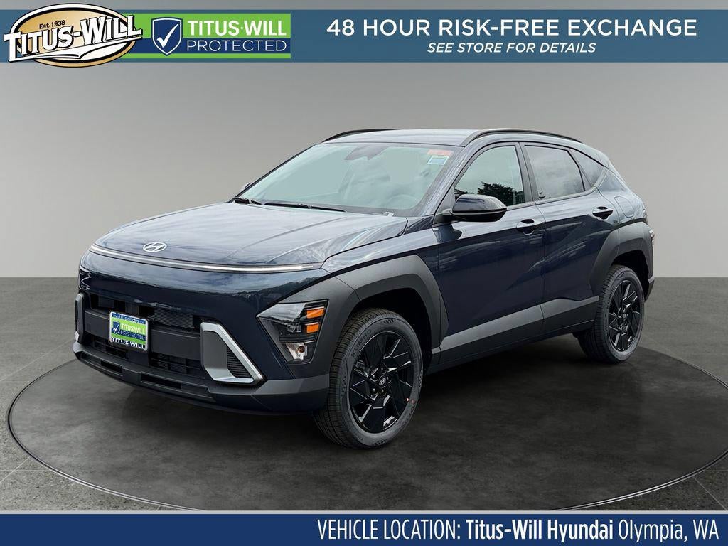 2026 Hyundai KONA — rear three-quarter view