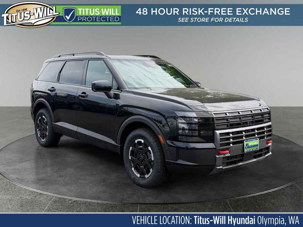 2026 Hyundai PALISADE XRT Pro in Abyss Black Pearl — front three-quarter view