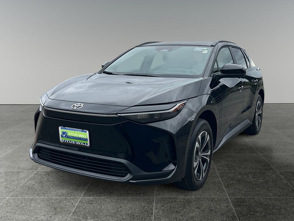 2025 Toyota bZ4X — rear three-quarter view