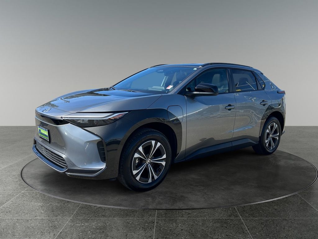 2023 Toyota bZ4X — rear three-quarter view